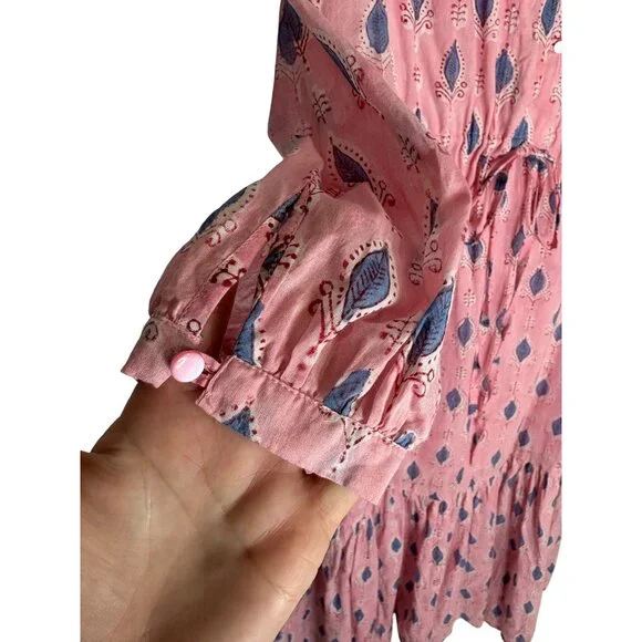 Emerson Fry India Collection Frances Dress Alice Organic Cotton-sz XS - Picture 8 of 16